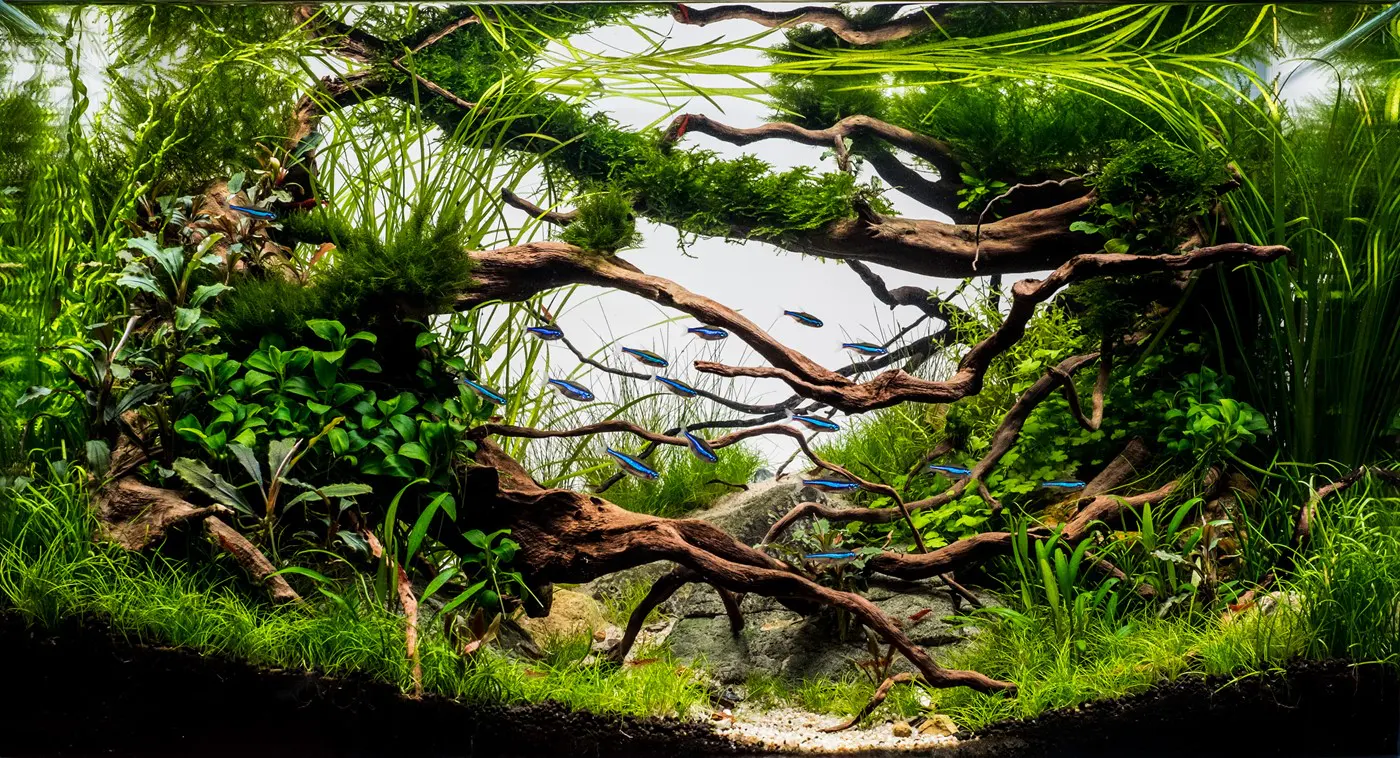 造景 117：林间隙光